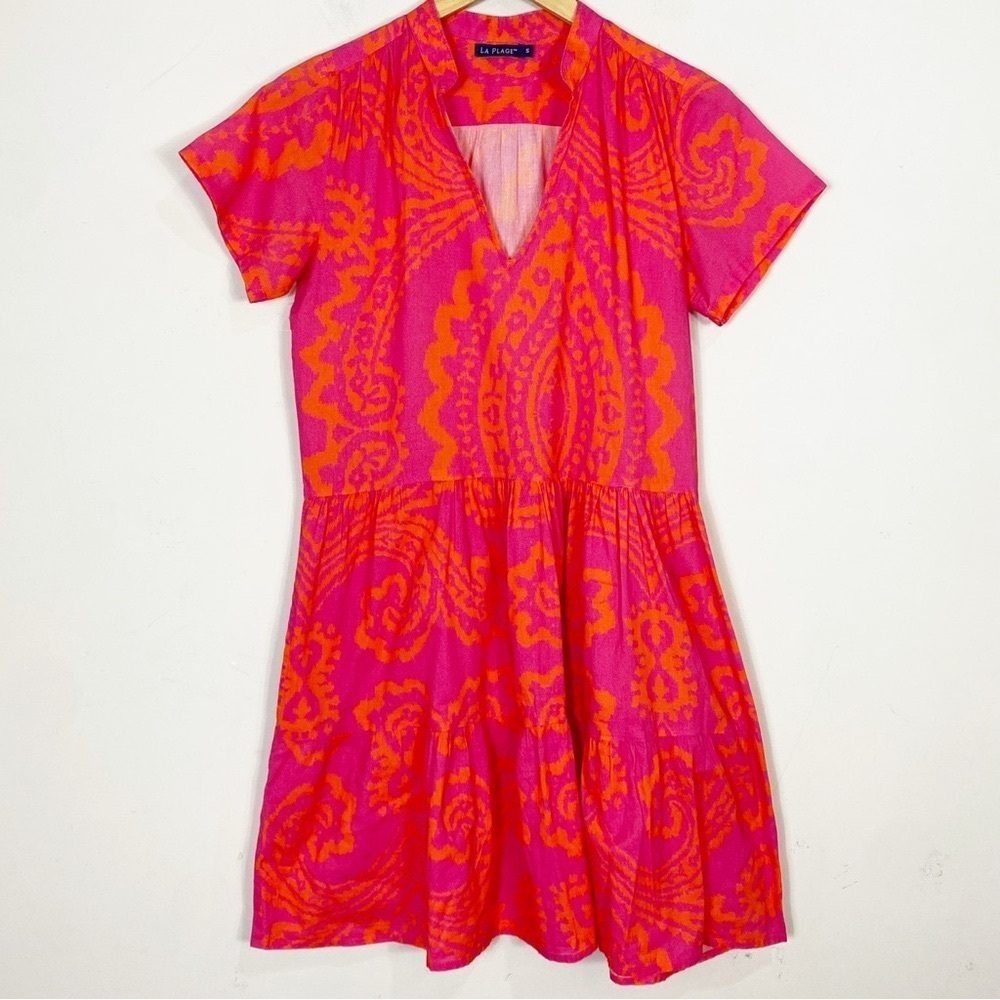 LA PLAGE Ruffle Alison Dress